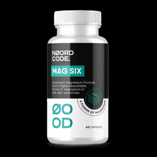 NoordCode | Komplex 6 forem hořčíku s B6 - Mag Six - 60 ks