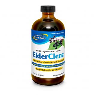 North American Herb & Spice | Bezinkový detox - ElderClenz - 240 ml