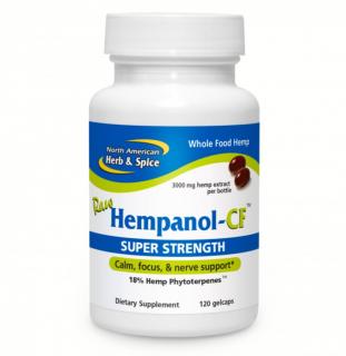 North American Herb & Spice | Konopný extrakt - Hempanol-CF Super - 120 kapslí