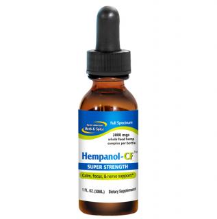 North American Herb & Spice | Konopný extrakt kapky - Hempanol-CF Super - 30 ml