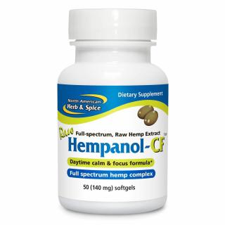North American Herb & Spice | Konopný extrakt kapsle - Hempanol-CF - 50 ks