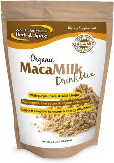 North American Herb & Spice | Maca & Čaga sušený nápoj - MacaMilk