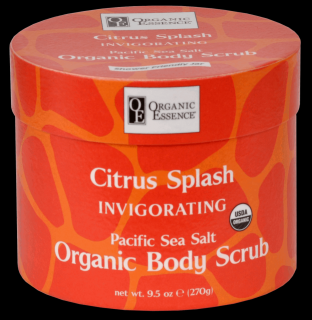 Organic Essence | Osvěžující tělový peeling - Citrus Splash Obsah: 270 g