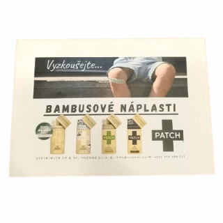 Patch - Bambusové náplasti - 4 vzorky