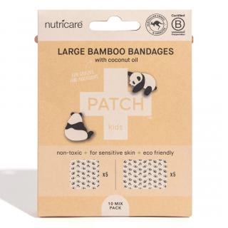 Patch - Bambusové náplasti - Kokosový olej - 10 ks