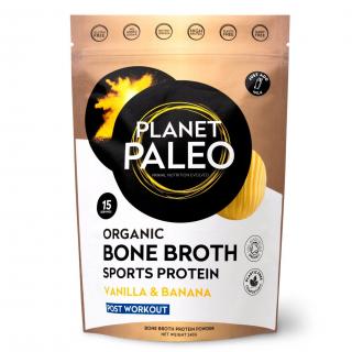 Planet Paleo | Bio sušený protein - BANÁN VANILKA - 16 g, 160g, 240 g, 480 g Obsah: 240 g