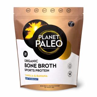 Planet Paleo | Bio sušený protein - BANÁN VANILKA - 16 g, 160g, 240 g, 480 g Obsah: 480 g