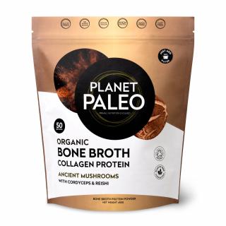 Planet Paleo | Bio Sušený vývar a protein - Houby - 225 g, 450 g Obsah: 450 g