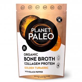 Planet Paleo | Bio Sušený vývar a protein - KURKUMA - 9 g, 90 g, 225 g, 450 g Obsah: 225 g