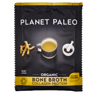 Planet Paleo | Bio Sušený vývar a protein - KURKUMA - 9 g, 90 g, 225 g, 450 g Obsah: 9 g
