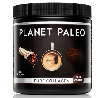 Planet Paleo | Kolagenové latté - KETO KÁVA - 8.5 g, 127.5 g, 213 g Obsah: 213 g