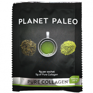 Planet Paleo | Kolagenové latté Planet Paleo - Matcha - 9g, 135 g, 225 g Obsah: 9 g