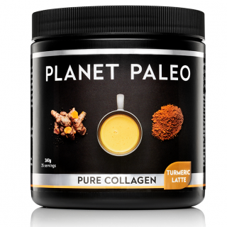Planet Paleo | Kolagenové latté - TURMERIC - 10.4 g, 156 g, 260 g Obsah: 260 g