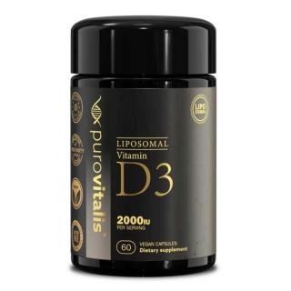 Puravitalis | Liposomální Vitamin D3 - 2000 I.U. - 60 ks