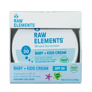Raw Elements | Dětský opalovací krém - SPF 30