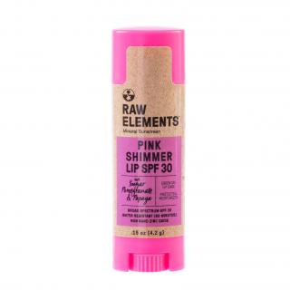 Raw Elements | Růžový lesk na rty - SPF 30 - 4,2 g