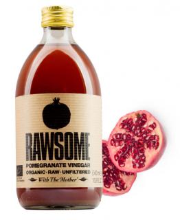 Rawsome Vinegars | BIO jablečný ocet - 500 ml Příchutě: Granátové jablko