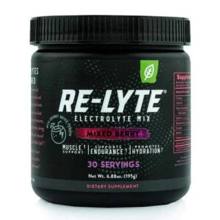 Redmond | Re-Lyte® Electrolytes - Mixed Berry - 7.5 g, 195 g, 225 g, 375 g Obsah: 195 g