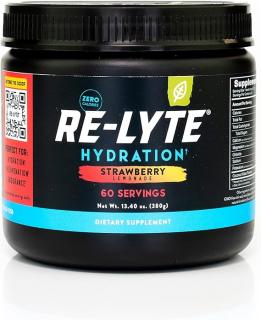 Redmond | Re-Lyte® Hydration elektrolyty - Jahodová limonáda Obsah: 60 dávek