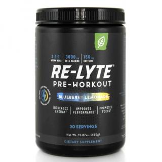 Redmond | Re-Lyte® Pre-Workout s BCAA - 450 g Obsah: Borůvky
