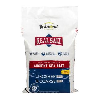 Redmond | Real Salt™ - Hrubě mletá mořská sůl - 120 g, 454 g, 11.34 kg Obsah: 11.34 kg