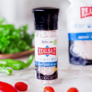 Redmond | Real Salt™ - Hrubě mletá mořská sůl - 135 g, 454 g, 11.34 kg Obsah: 120 g