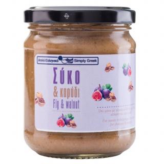 Simply Greek | Bio Pomazánka s fíky a vlašskými ořechy