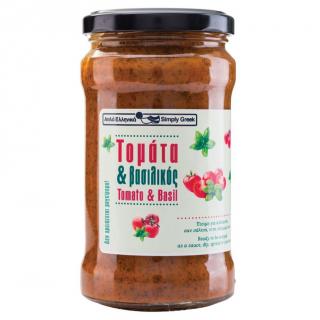 Simply Greek | Bio Rajčatová omáčka s bazalkou