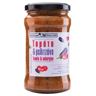 Simply Greek | Bio Rajčatová omáčka z lilků