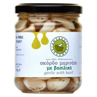 Simply Greek | Bio Stroužky česneku s bazalkou