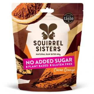 Squirrel Sisters | Kešu kostky - organic cacao & orange - 120 g