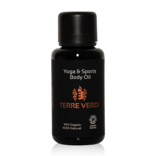 Terre Verdi | Bio Hydratační tělový olej - YogaSports - 2ml, 4 ml, 30 ml, 100 ml Objem: 30 ml