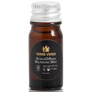 Terre Verdi | Bio Hydrolát růže damašská - Acqua di Rosa - 5 ml, 30 ml, 100 ml Objem: 5 ml