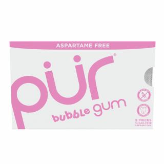 The PUR Company | Xylitol žvýkačky PÜR  - Bubblegum - 9 ks, 55 ks Obsah: 9 ks