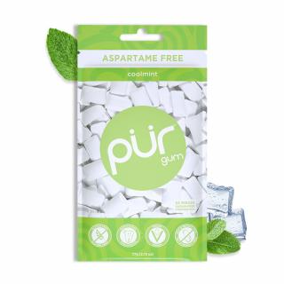 The PUR Company | Xylitol žvýkačky PÜR  - Coolmint - 9 ks, 55 ks Obsah: 55 ks