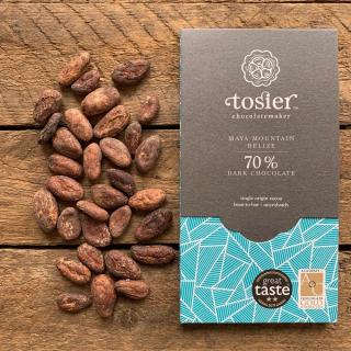 Tosier | 70% tmavá čokoláda - Fairtrade Belize - 60 g