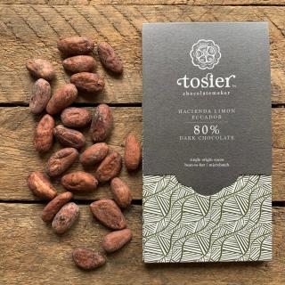 Tosier | 80% tmavá čokoláda - Fairtrade Ekvádor - 60 g