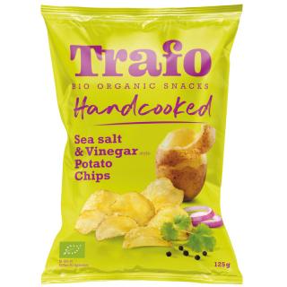 TRAFO | Bio Kotlíkové brambůrky se solí a octem