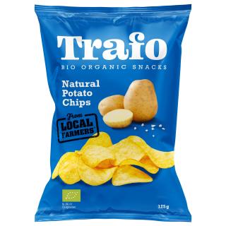 TRAFO | Bio Slané brambůrky Obsah: 125 g