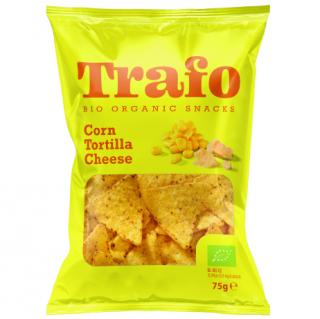 TRAFO | Bio Tortilla chipsy s příchutí sýra