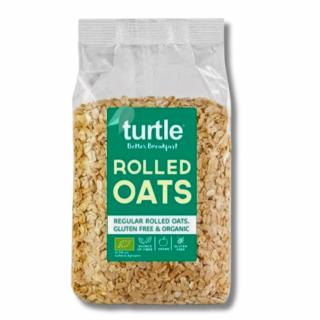 Turtle | Bio Bezlepkové Ovesné vločky - Rolled Oats - 1 kg