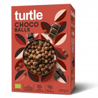 Turtle | Bio Cereálie Choco Balls - 300 g