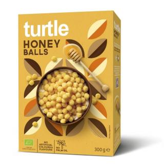 Turtle | Bio Cereálie Honey Balls - 300 g