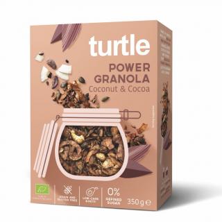 Turtle | Bio Granola - Coconut and Cococa - 350 g