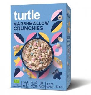Turtle | Cereálie - Marshmallow Crunchies - 40 g, 300 g Obsah: 300 g