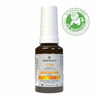 Vegetology | Vit D3 Vitashine ve spreji - 1000 I.U. - 20 ml