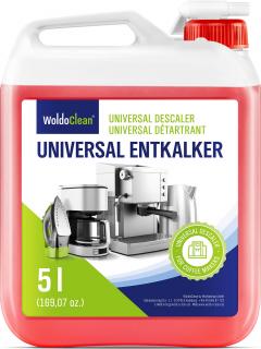 Woldoclean | Tekutý odvápňovač pro kávovary - 750 ml, 5 l Obsah: 5 l