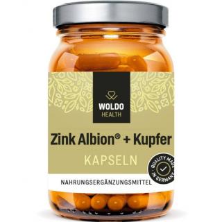 Woldohealth | Zinek s mědí - 90 kapslí