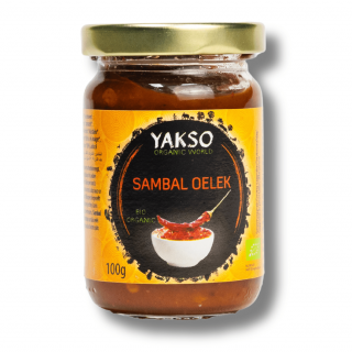 YAKSO | Bio Indonéská pikantní chilli pasta - Sambal Oelek