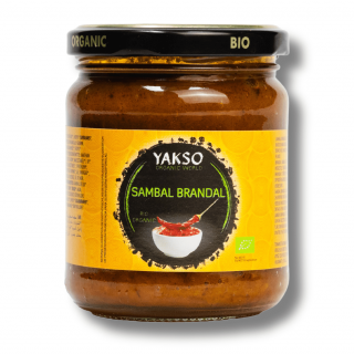 YAKSO | Bio Indonéská smažená chilli pasta - Sambal Brandal